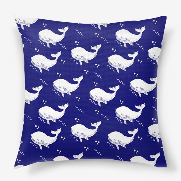 Подушка «Спящий кит»