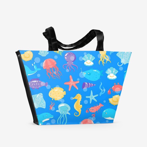 Пляжная сумка «Подводный мир»
