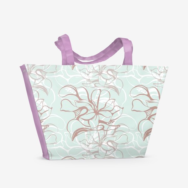 Пляжная сумка «Лилия»