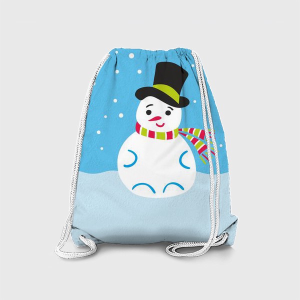 Рюкзак «Милый снеговик»