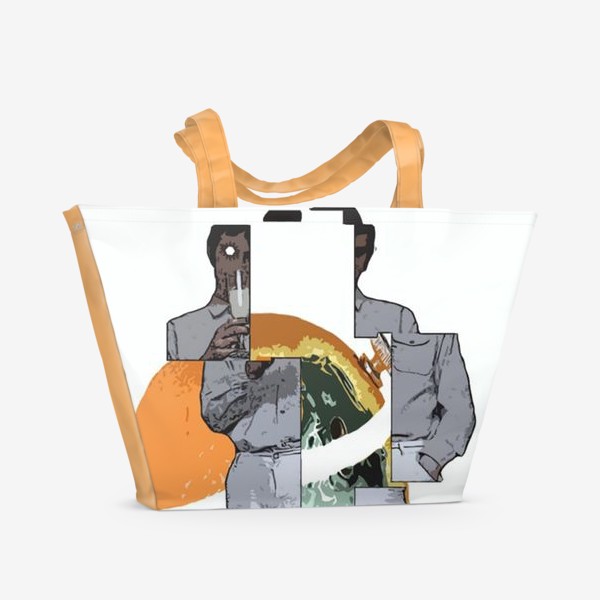 Пляжная сумка «ClockWork Orange»