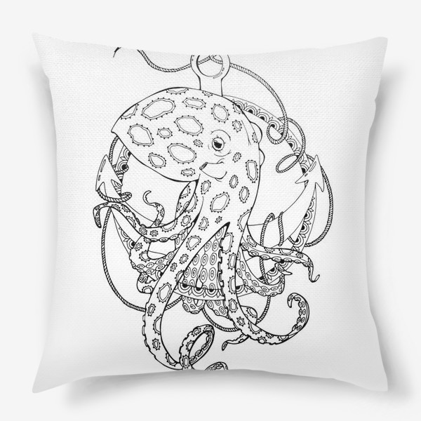 Подушка «octopus»