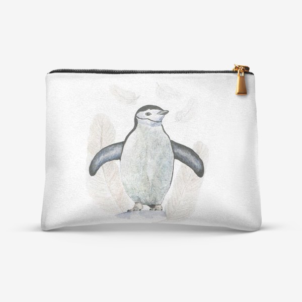 Косметичка «Пингвин в перьях»
