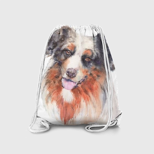 Рюкзак «Собачка бордер колли-лучший друг»