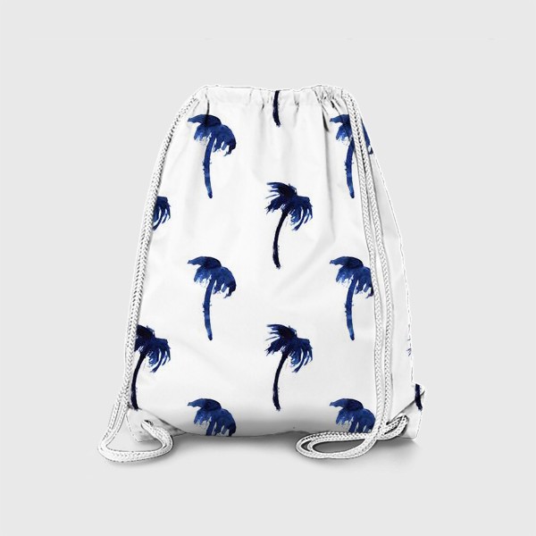 Рюкзак «Синие морские пальмы»