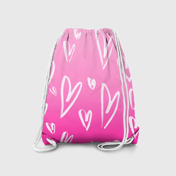 Рюкзак «Яркие сердечки»