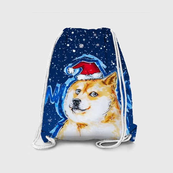 Рюкзак «Собака в снегу»