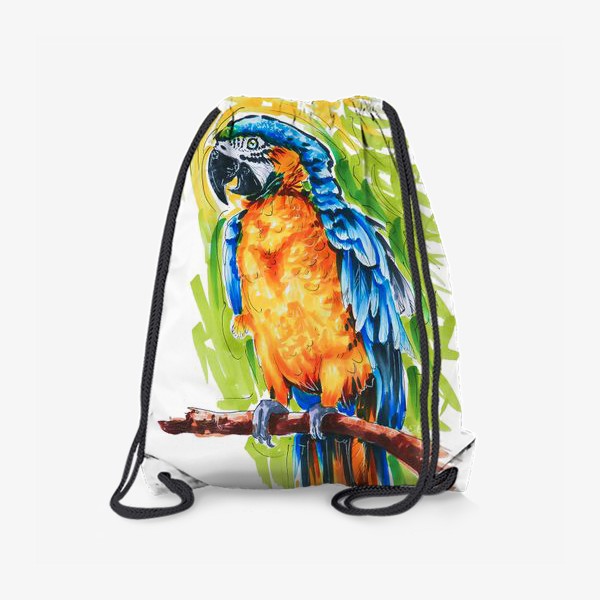 Рюкзак «Тропическая птица - попугай ара»