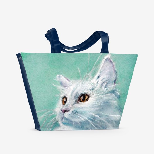 Пляжная сумка «White Cat»