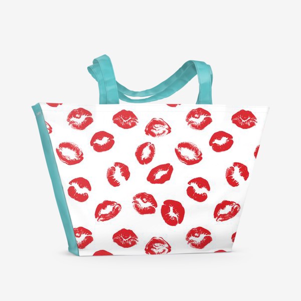Пляжная сумка «kisses»
