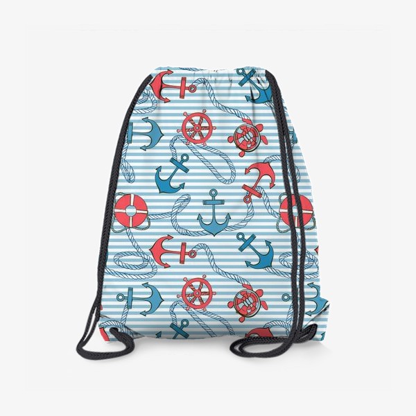 Рюкзак «marine pattern»