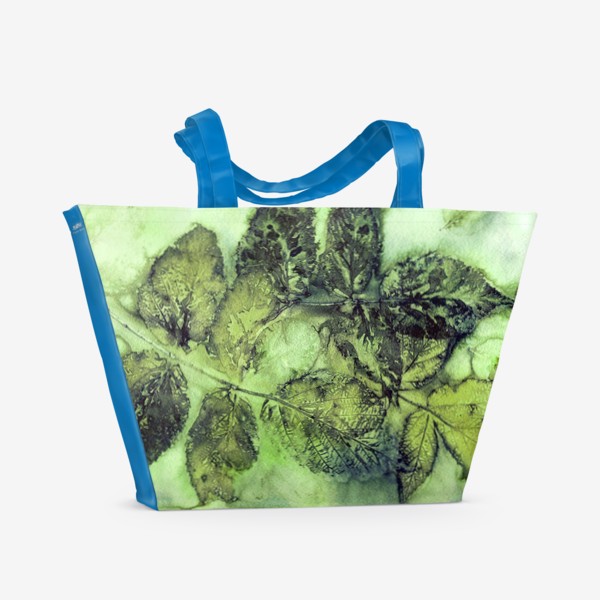 Пляжная сумка «Листья. Сумерки.»