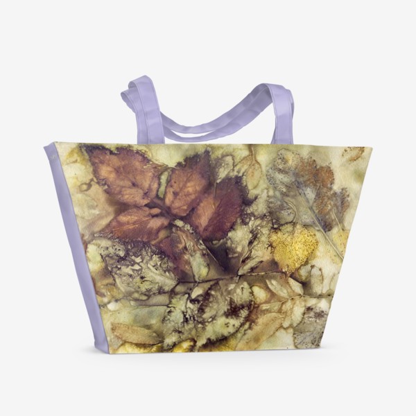 Пляжная сумка «Осенние узоры»