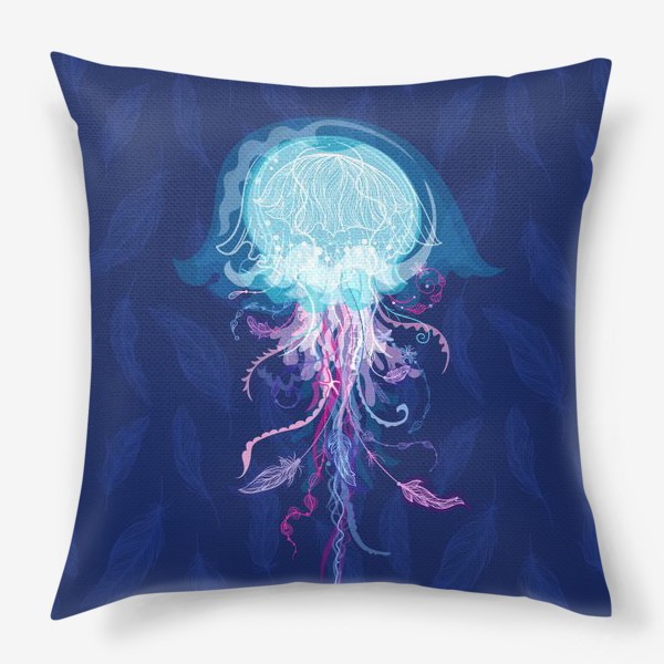 Подушка «Медуза в стиле Бохо»