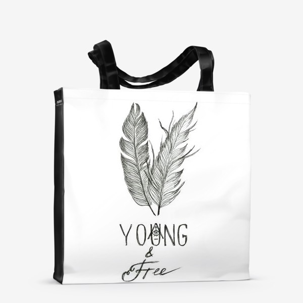 Сумка-шоппер «Молодой и свободный»