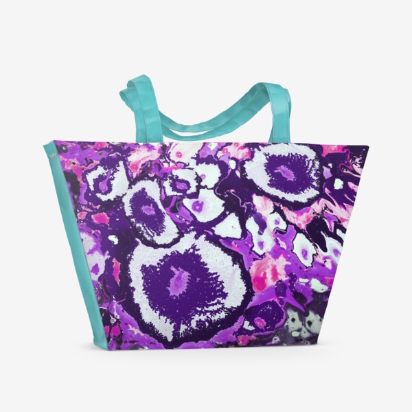Пляжная сумка «Фантастические цветы»