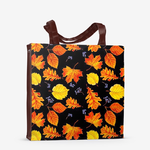 Сумка-шоппер «Осенние желтые листья»