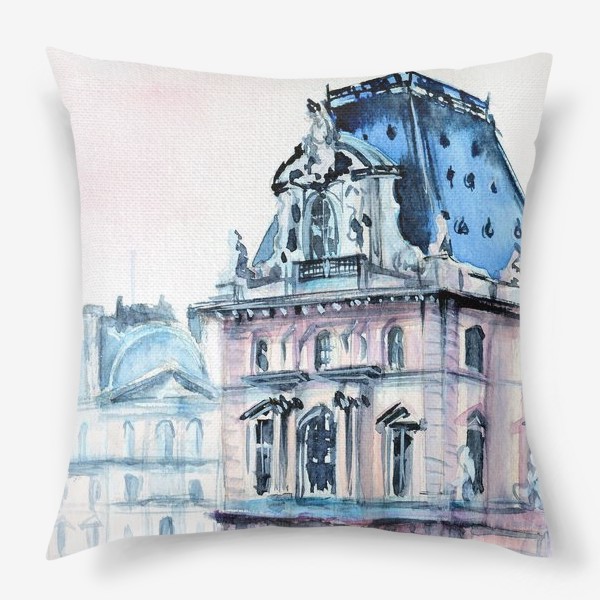 Подушка «Лувр Париж »