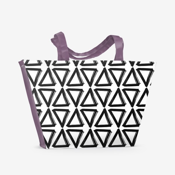 Пляжная сумка «Треугольники»