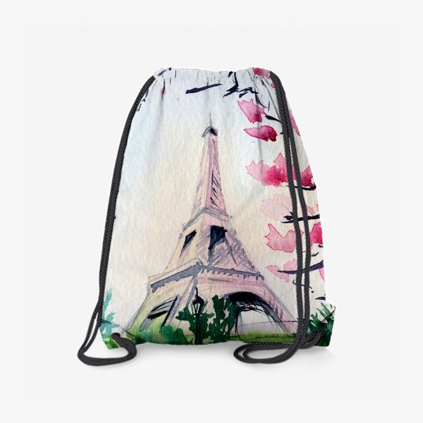 Рюкзак «Париж акварель»