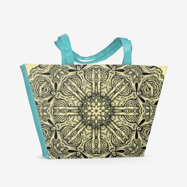 Пляжная сумка «Occult mandala»