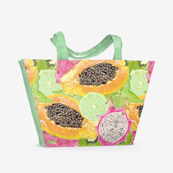 Пляжная сумка &laquo;fruits pattern&raquo;