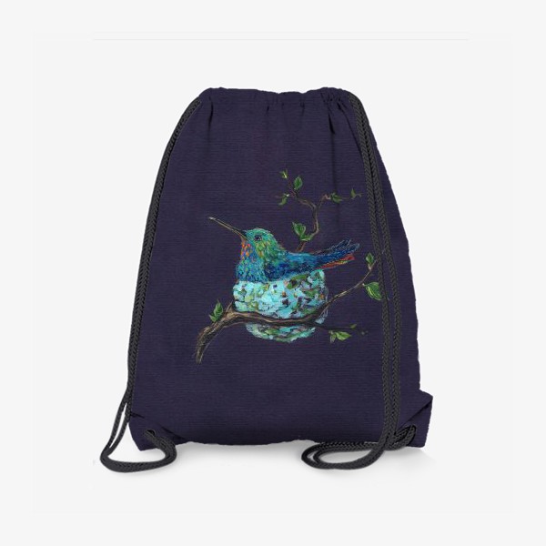 Рюкзак «колибри в гнездышке»