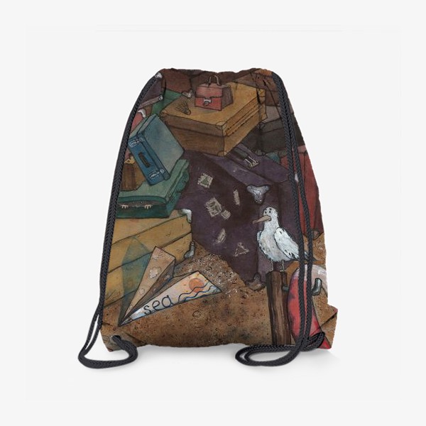Рюкзак «чемоданное настроение »