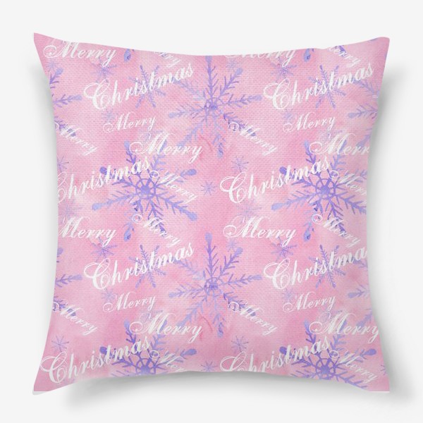 Подушка «Christmas Pink»