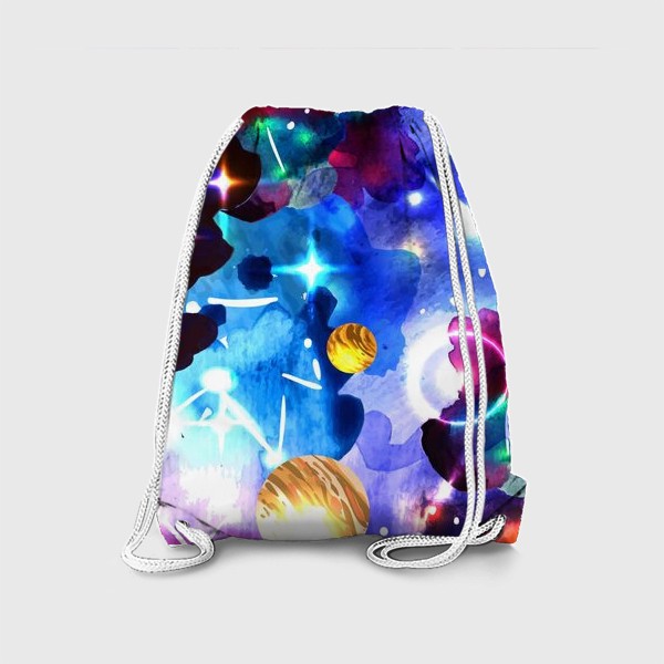 Рюкзак «акварельный космос»