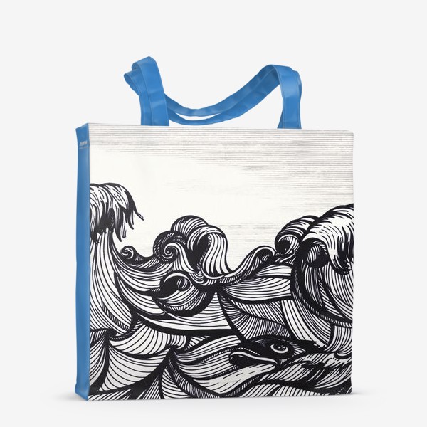 Сумка-шоппер «Волны»
