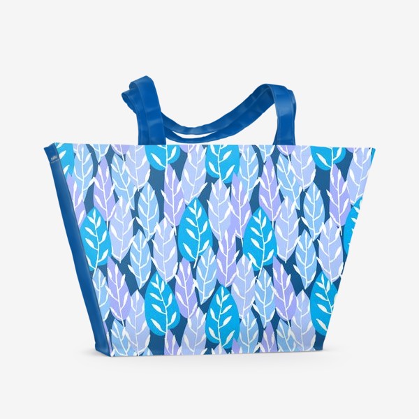 Пляжная сумка «Растительная текстура»