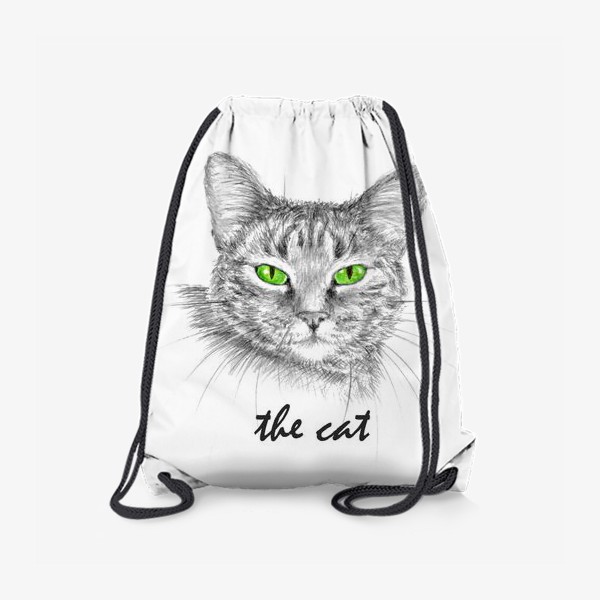 Рюкзак «Кот. Зеленые глазки.»