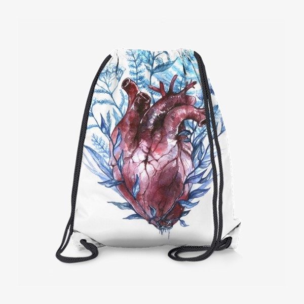 Рюкзак «Сердце и травы»