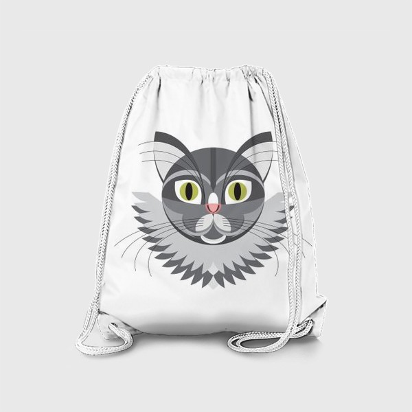 Рюкзак «Серый кот»