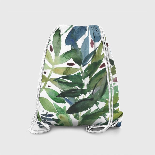 Рюкзак «Акварельные листья»