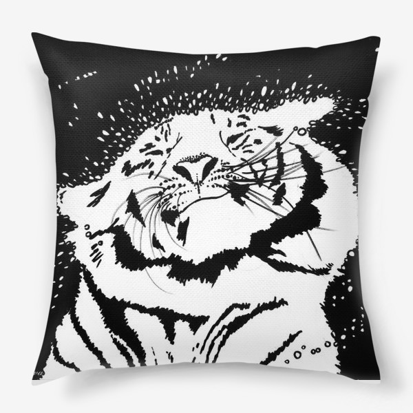Подушка «Белый тигр»