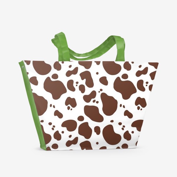 Пляжная сумка «cow skin pattern»