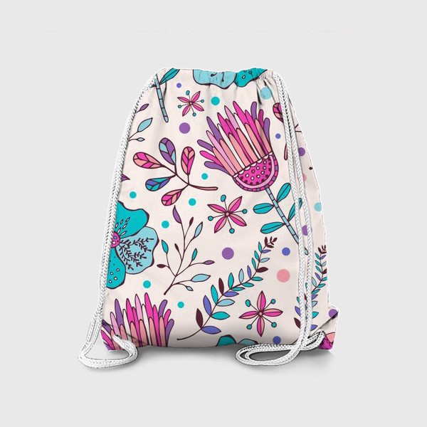 Рюкзак «seamless floral pattern»