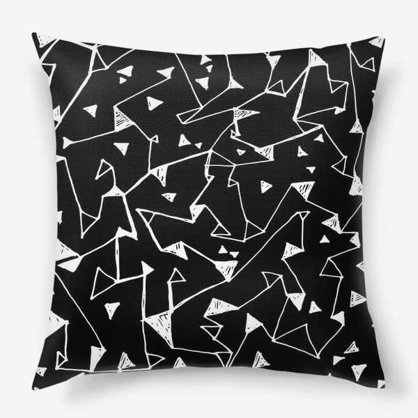 Подушка «Абстрактный геометрический паттерн »