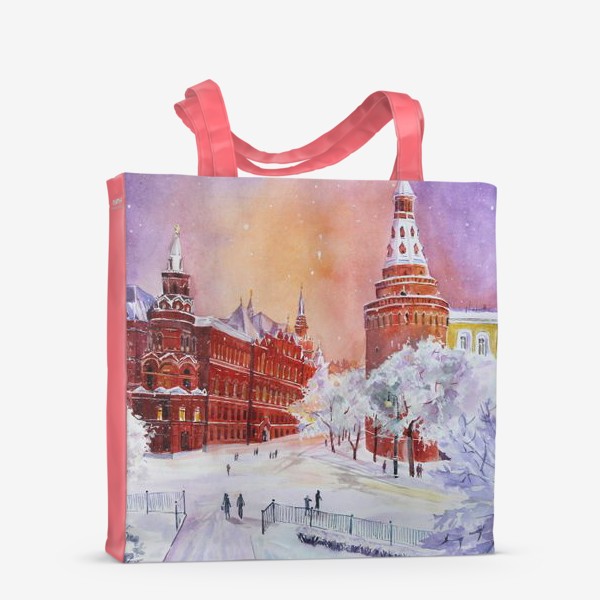 Сумка-шоппер «Зимняя Москва»