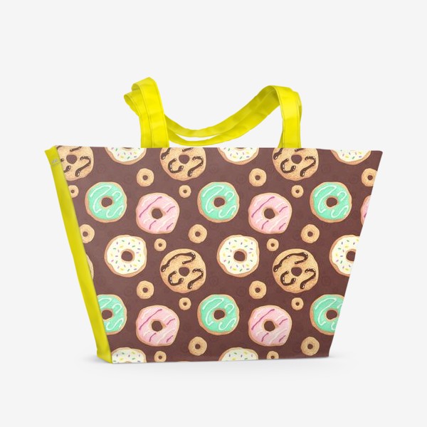 Пляжная сумка «Пончики»