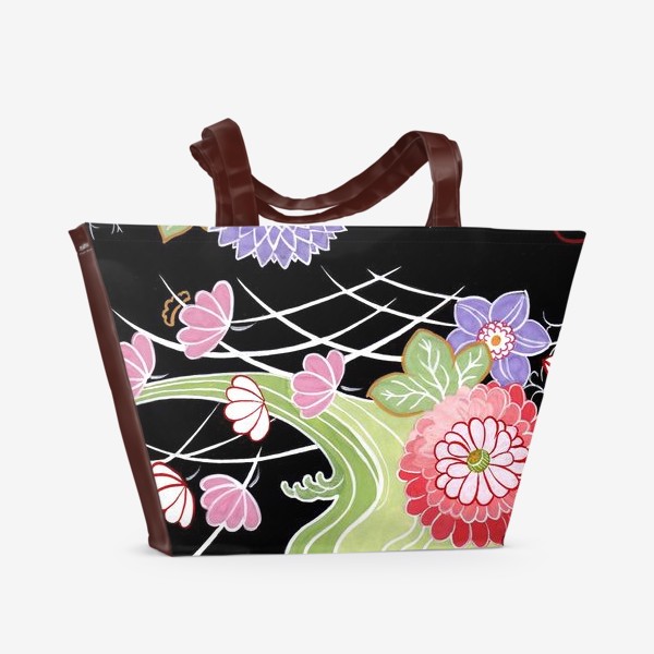 Пляжная сумка «Японские мотивы»