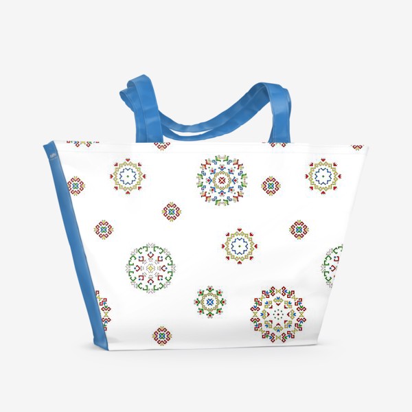 Пляжная сумка «Паттерн в этническом стиле»