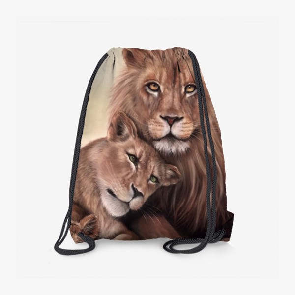 Рюкзак «Львиная семья»