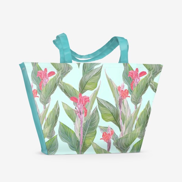 Пляжная сумка «floral pattern»