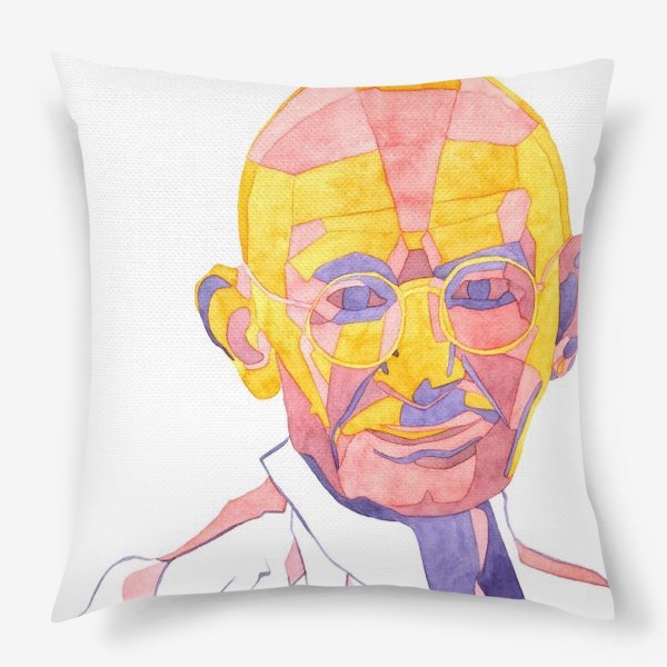 Подушка «Махатма Ганди»