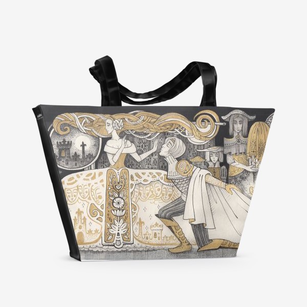 Пляжная сумка «сватовство князя»