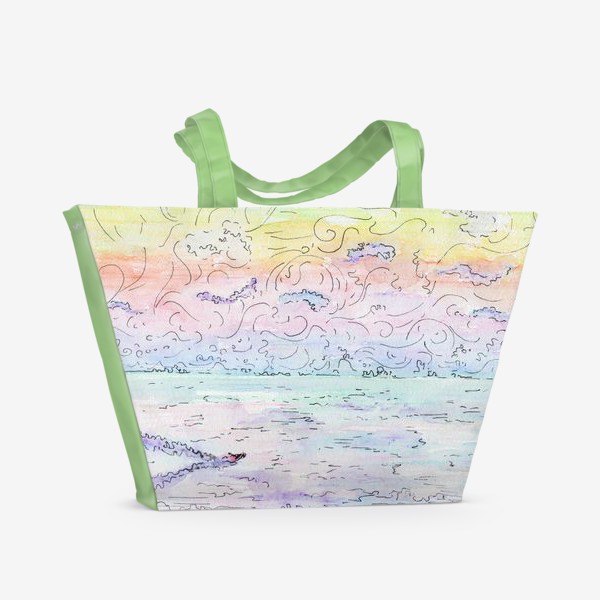Пляжная сумка «На море»
