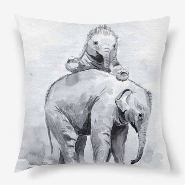 Подушка «Слонята»